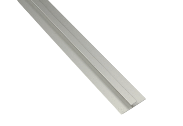 Aluminiowa listwa łączeniowa 7mm do płyt 4mm srebrna 2,7m