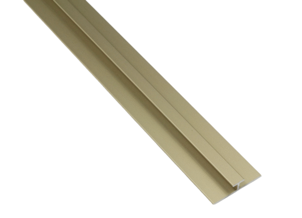 Aluminiowa listwa łączeniowa 7mm do płyt 4mm piasek 2,7m